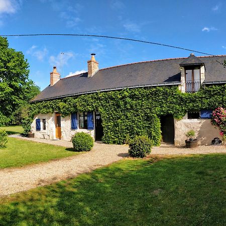 La Fortinerie Longere Farmhouse Mouliherne Esterno foto