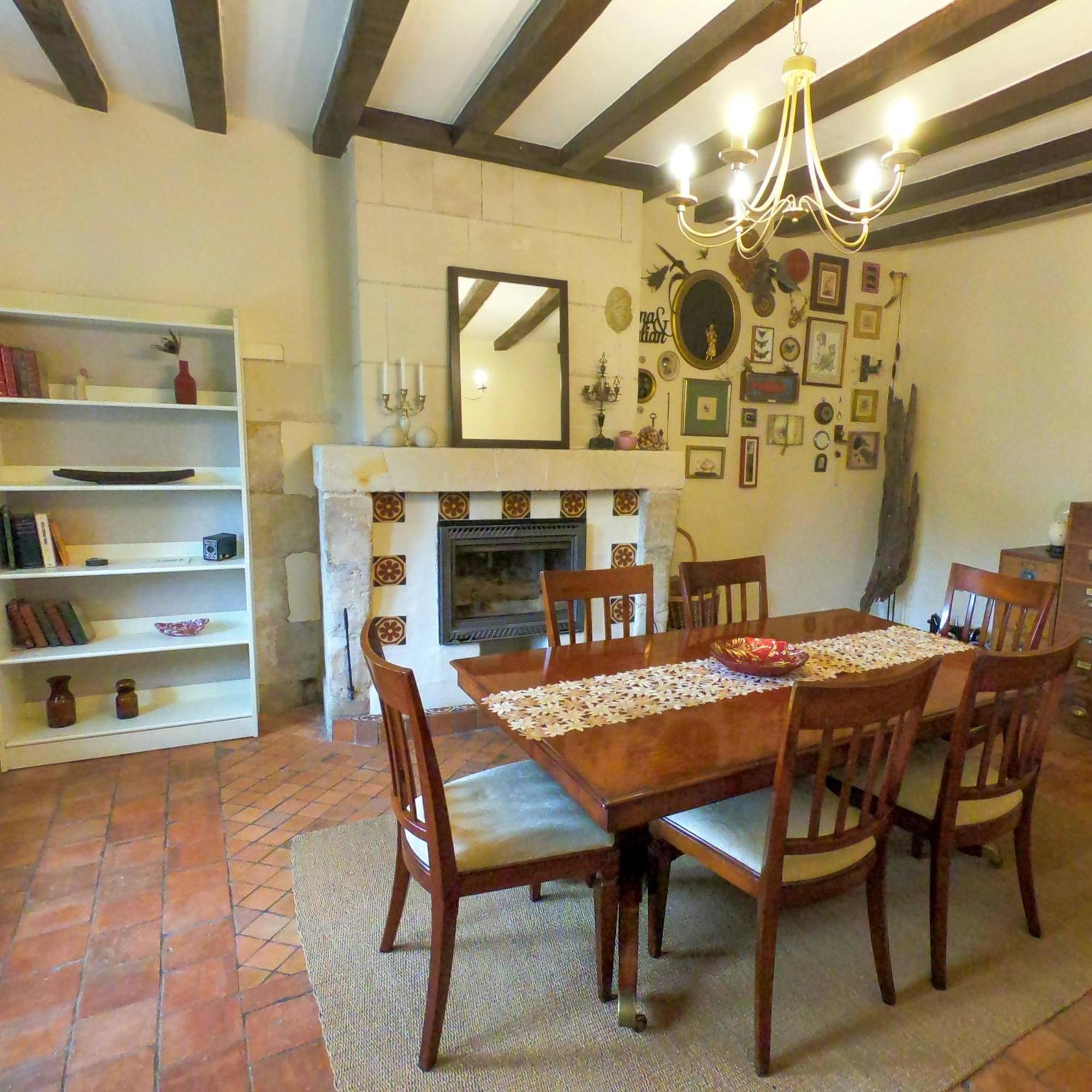 La Fortinerie Longere Farmhouse Mouliherne Esterno foto