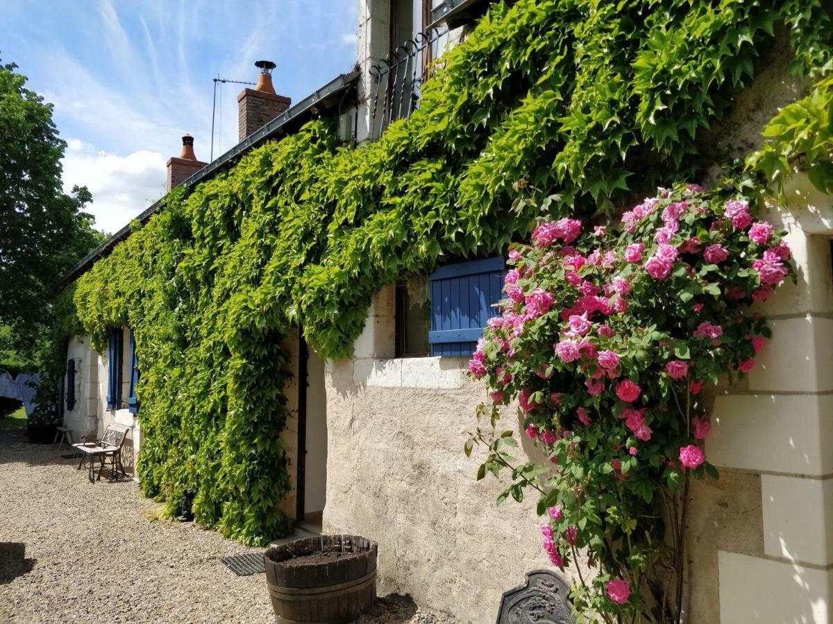 La Fortinerie Longere Farmhouse Mouliherne Esterno foto