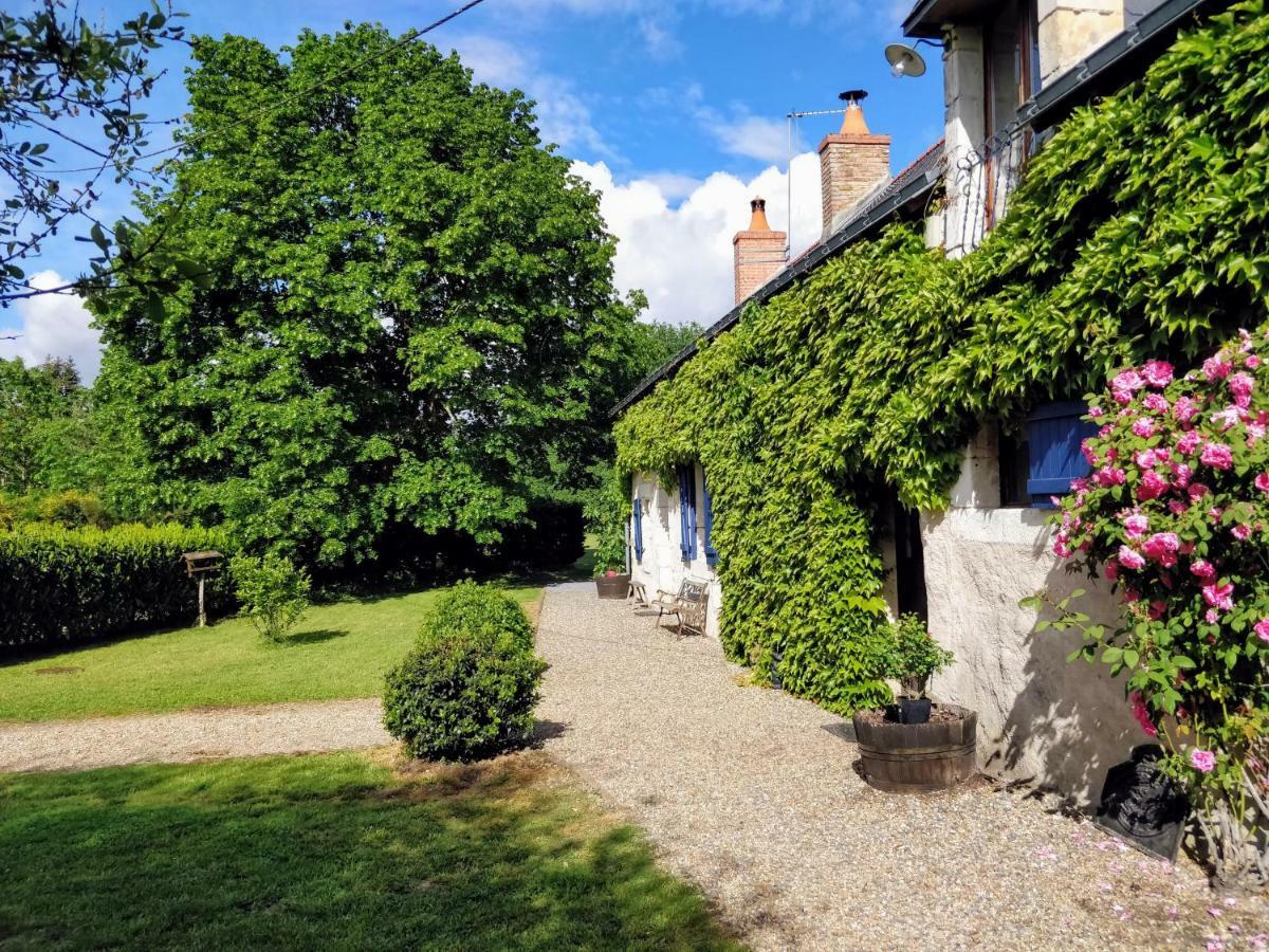 La Fortinerie Longere Farmhouse Mouliherne Esterno foto