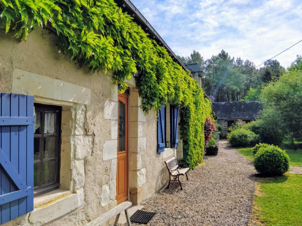La Fortinerie Longere Farmhouse Mouliherne Esterno foto